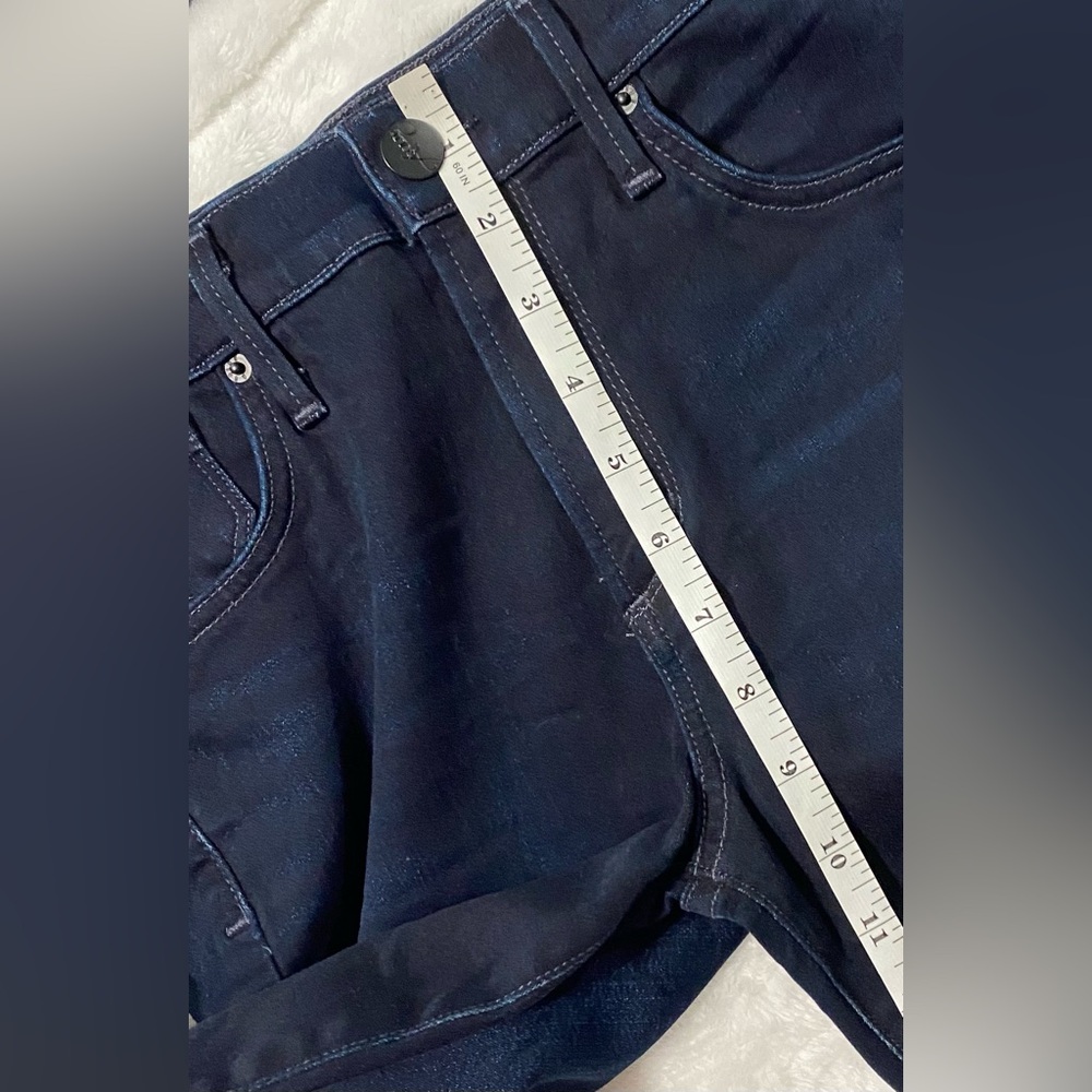 AGOLDE Sophie High Rise Skinny Jeans Dark Wash Stretch Size 26 - Picture 10 of 13